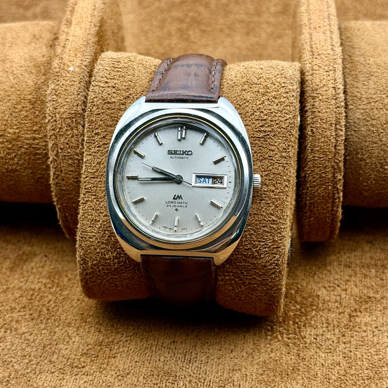 Seiko Seiko - Lord Matic 鏡明 (Kyōmei) – Mirror Clarity - Ingen mindstepris - 5606-9040 - Men - 1970 vintage watch - image 1