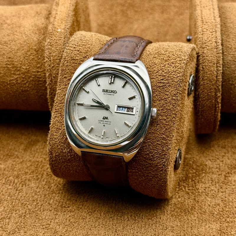 Seiko Seiko - Lord Matic 鏡明 (Kyōmei) – Mirror Clarity - Ingen mindstepris - 5606-9040 - Men - 1970 vintage watch - image 7