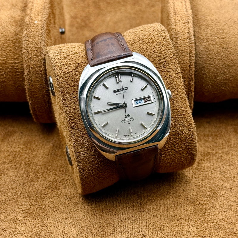 Seiko Seiko - Lord Matic 鏡明 (Kyōmei) – Mirror Clarity - Ingen mindstepris - 5606-9040 - Men - 1970 vintage watch - image 8