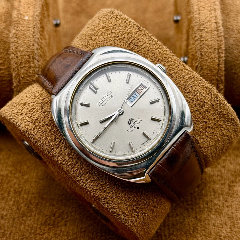 Seiko Seiko - Lord Matic 鏡明 (Kyōmei) – Mirror Clarity - Ingen mindstepris - 5606-9040 - Men - 1970 vintage watch - image 10