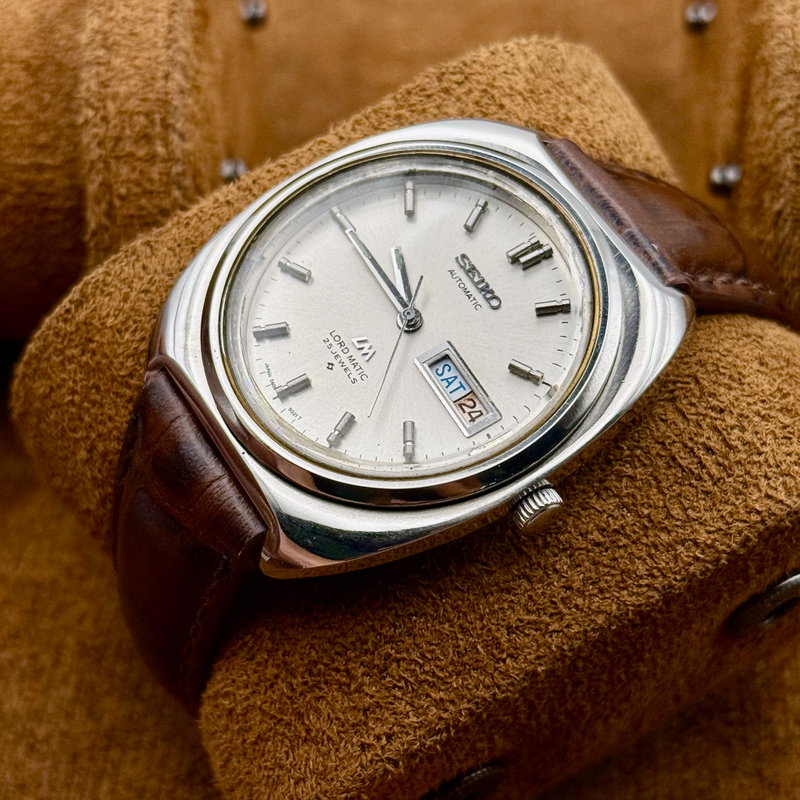 Seiko Seiko - Lord Matic 鏡明 (Kyōmei) – Mirror Clarity - Ingen mindstepris - 5606-9040 - Men - 1970 vintage watch - image 12