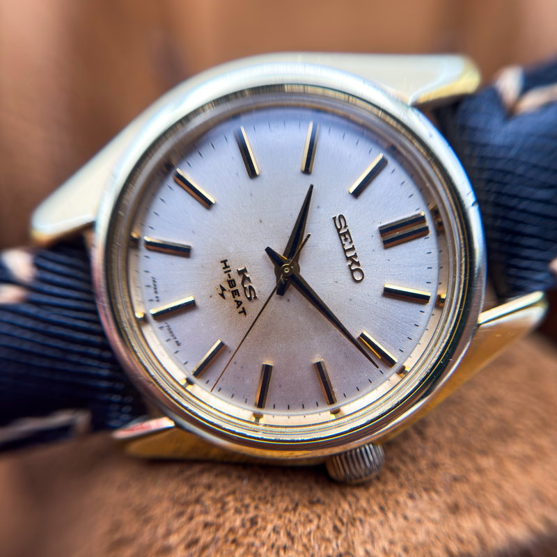 Seiko Seiko - King Seiko Hi-Beat 輝輪 (Kirin) – Shining Halo - No reserve price - 45-7000 - Men - 1968 vintage watch - image 32