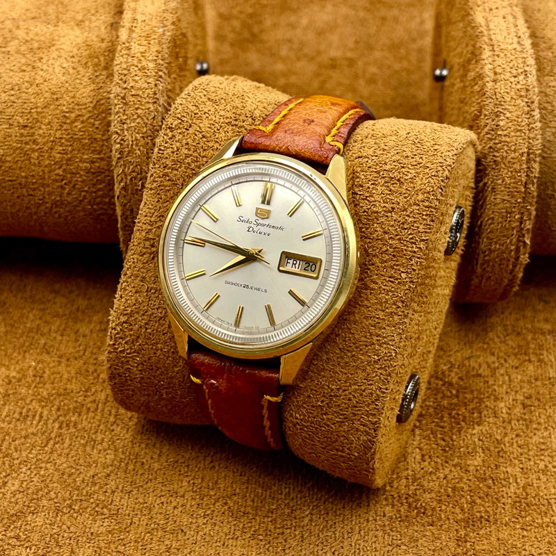 Seiko Seiko - Sportsmatic Deluxe 5 線輝 (Senki) – Radiant Lines - No Reserve Price - 7619-7010 - Men - 1965 vintage watch - image 3