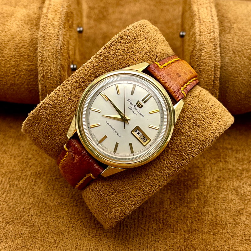 Seiko Seiko - Sportsmatic Deluxe 5 線輝 (Senki) – Radiant Lines - No Reserve Price - 7619-7010 - Men - 1965 vintage watch - image 4