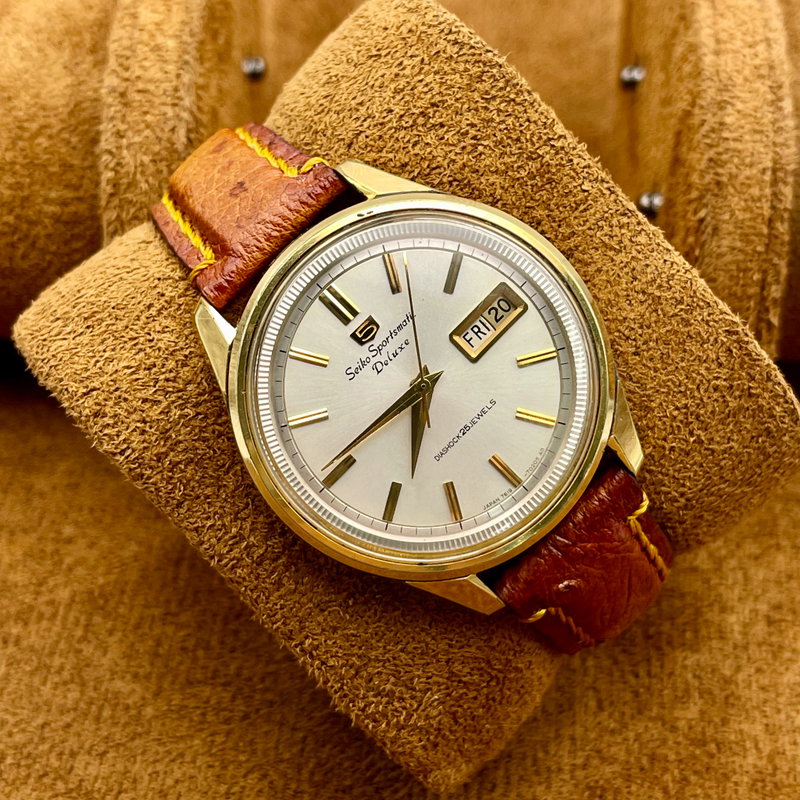 Seiko Seiko - Sportsmatic Deluxe 5 線輝 (Senki) – Radiant Lines - No Reserve Price - 7619-7010 - Men - 1965 vintage watch - image 6
