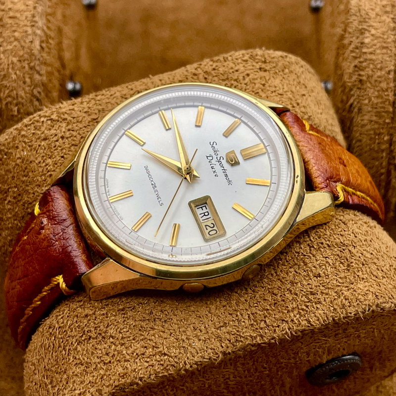 Seiko Seiko - Sportsmatic Deluxe 5 線輝 (Senki) – Radiant Lines - No Reserve Price - 7619-7010 - Men - 1965 vintage watch - image 9
