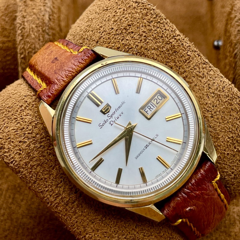 Seiko Seiko - Sportsmatic Deluxe 5 線輝 (Senki) – Radiant Lines - No Reserve Price - 7619-7010 - Men - 1965 vintage watch - image 10