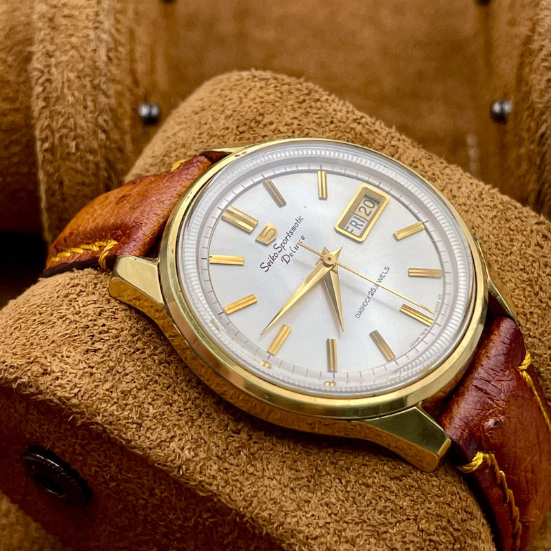 Seiko Seiko - Sportsmatic Deluxe 5 線輝 (Senki) – Radiant Lines - No Reserve Price - 7619-7010 - Men - 1965 vintage watch - image 11