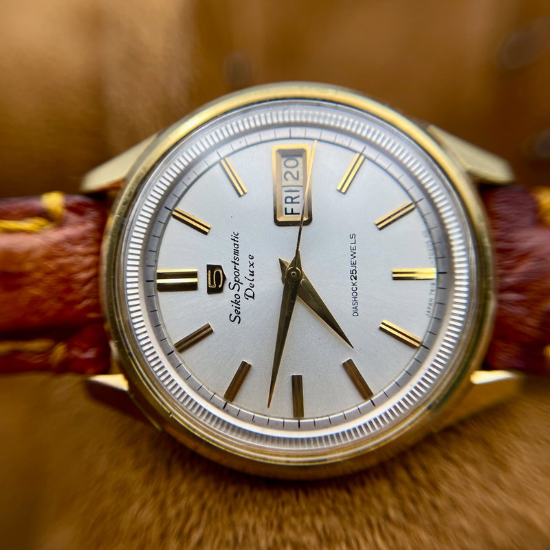 Seiko Seiko - Sportsmatic Deluxe 5 線輝 (Senki) – Radiant Lines - No Reserve Price - 7619-7010 - Men - 1965 vintage watch - image 14