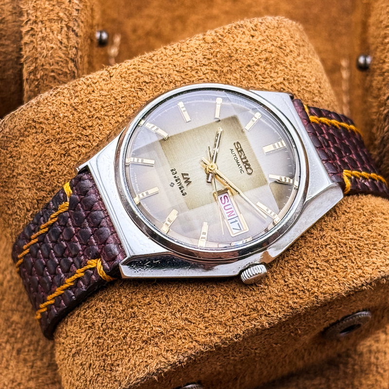 Seiko Seiko - Lord Matic "Gradient Golden Sunburst" 清輝 (Seiki) – Pure Radiance - No reserve price - 5606-8110 - Men - 1975 vintage watch - image 14