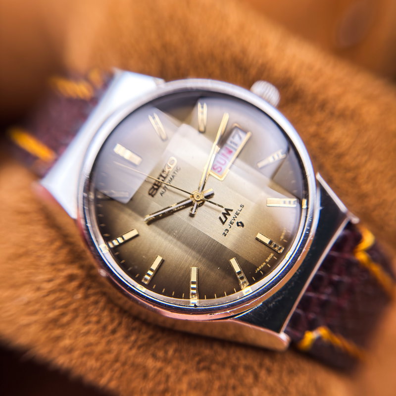 Seiko Seiko - Lord Matic "Gradient Golden Sunburst" 清輝 (Seiki) – Pure Radiance - No reserve price - 5606-8110 - Men - 1975 vintage watch - image 19