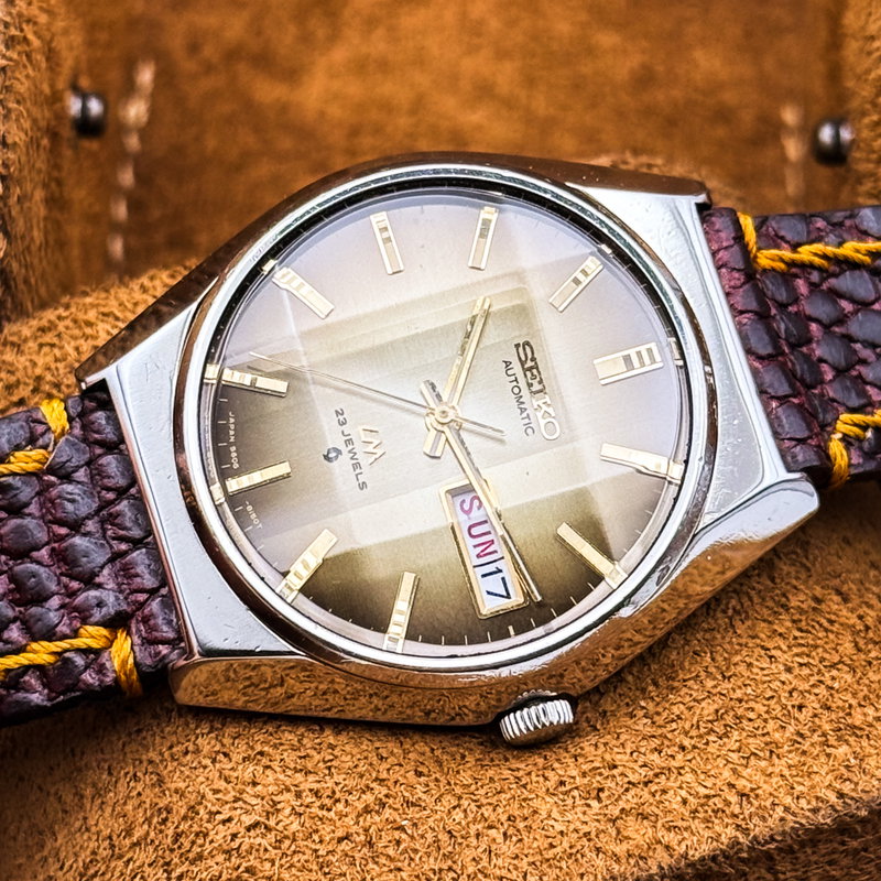 Seiko Seiko - Lord Matic "Gradient Golden Sunburst" 清輝 (Seiki) – Pure Radiance - No reserve price - 5606-8110 - Men - 1975 vintage watch - image 21