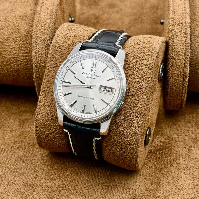Seiko Seiko - Sportsmatic Deluxe [Near-Mint] 微光 (Bikō) – Faint Light - No Reserve Price - 7606-7992 - Men - 1965 vintage watch - image 10