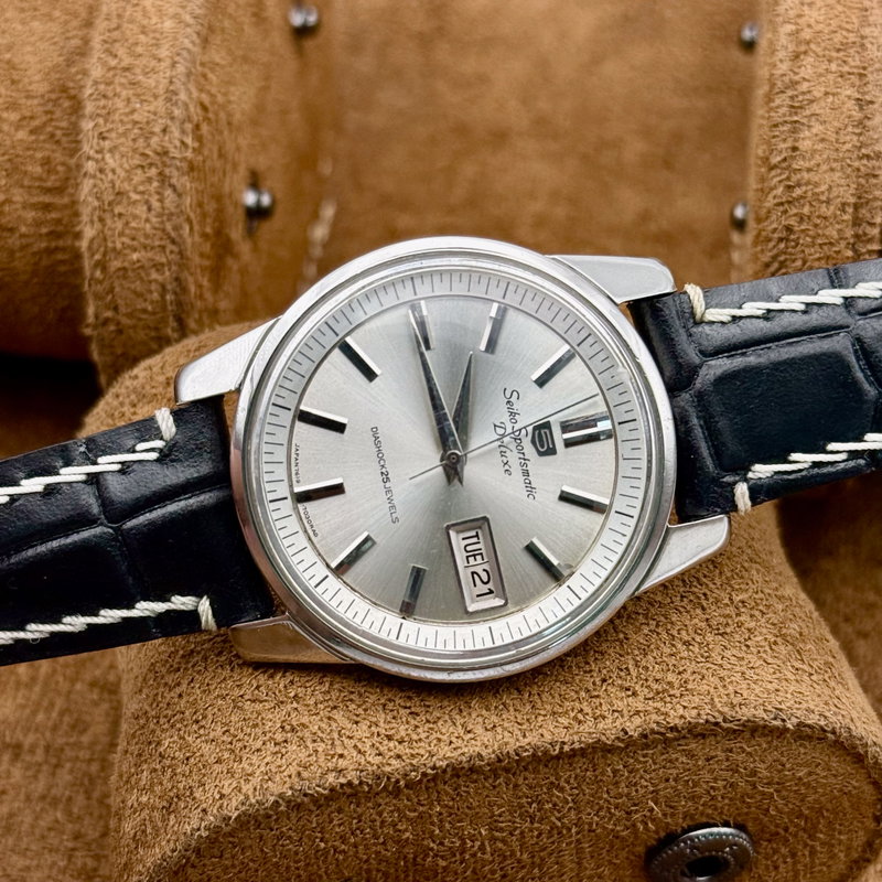 Seiko Seiko - Sportsmatic Deluxe [Near-Mint] 微光 (Bikō) – Faint Light - No Reserve Price - 7606-7992 - Men - 1965 vintage watch - image 20