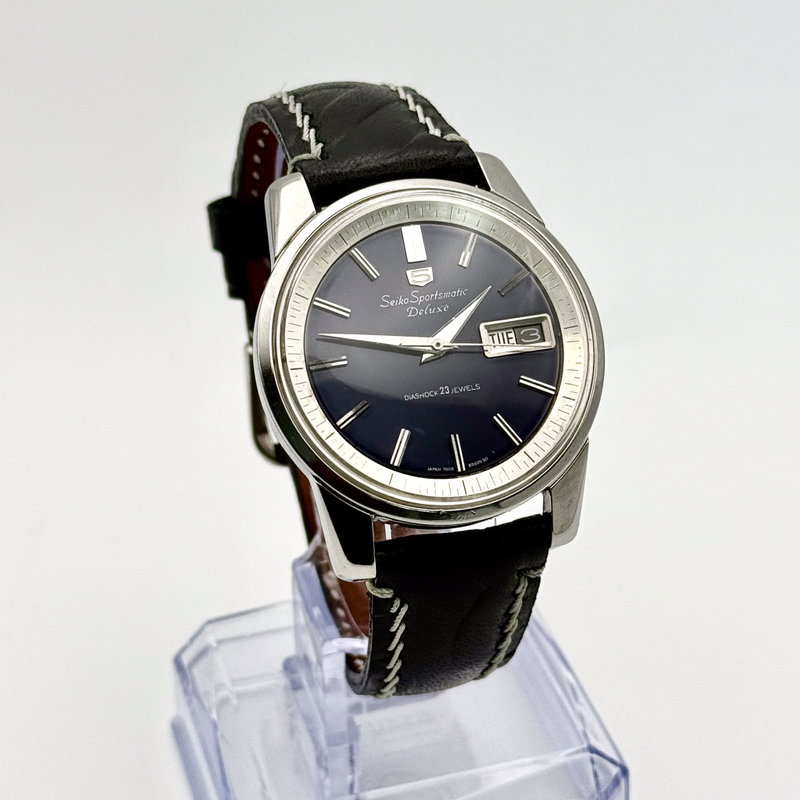 Seiko Seiko - Sportsmatic Deluxe 威紋 (Imon) – Pattern of Power - No Reserve Price - 7606-7992 - Men - 1965 vintage watch - image 4