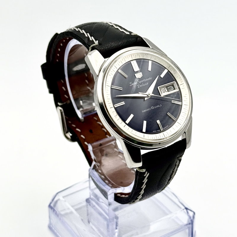 Seiko Seiko - Sportsmatic Deluxe 威紋 (Imon) – Pattern of Power - No Reserve Price - 7606-7992 - Men - 1965 vintage watch - image 5