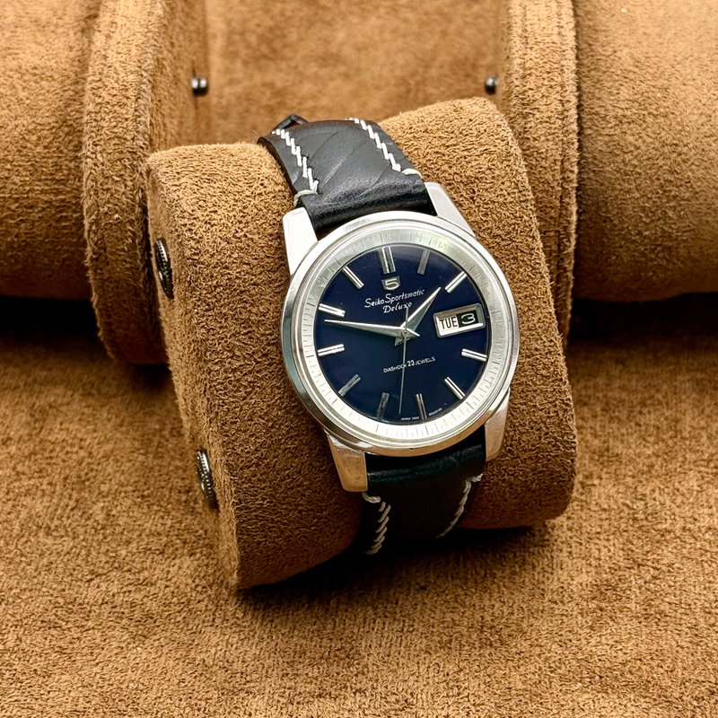 Seiko Seiko - Sportsmatic Deluxe 威紋 (Imon) – Pattern of Power - No Reserve Price - 7606-7992 - Men - 1965 vintage watch - image 11