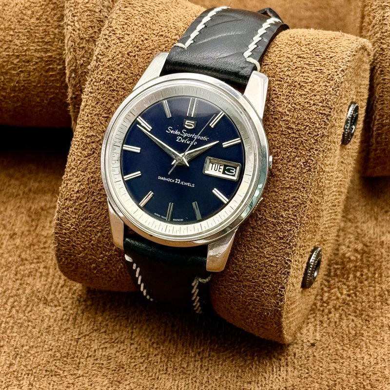 Seiko Seiko - Sportsmatic Deluxe 威紋 (Imon) – Pattern of Power - No Reserve Price - 7606-7992 - Men - 1965 vintage watch - image 14