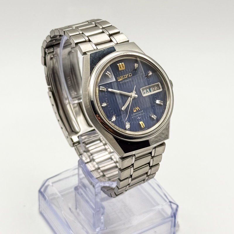 Seiko Seiko - LM Special "Wavy Gradient Blue" - 5206-6100 - Men - 1972 vintage watch - image 12