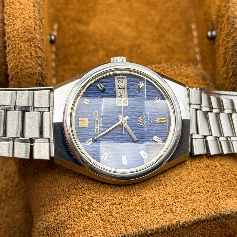 Seiko Seiko - LM Special "Wavy Gradient Blue" - 5206-6100 - Men - 1972 vintage watch - image 33