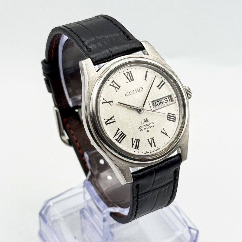 Seiko Seiko - Lord Matic 月影 (Tsuki Kage) – Moon Shadow - No Reserve Price - 5606-7030 - Men - 1969 vintage watch - image 4