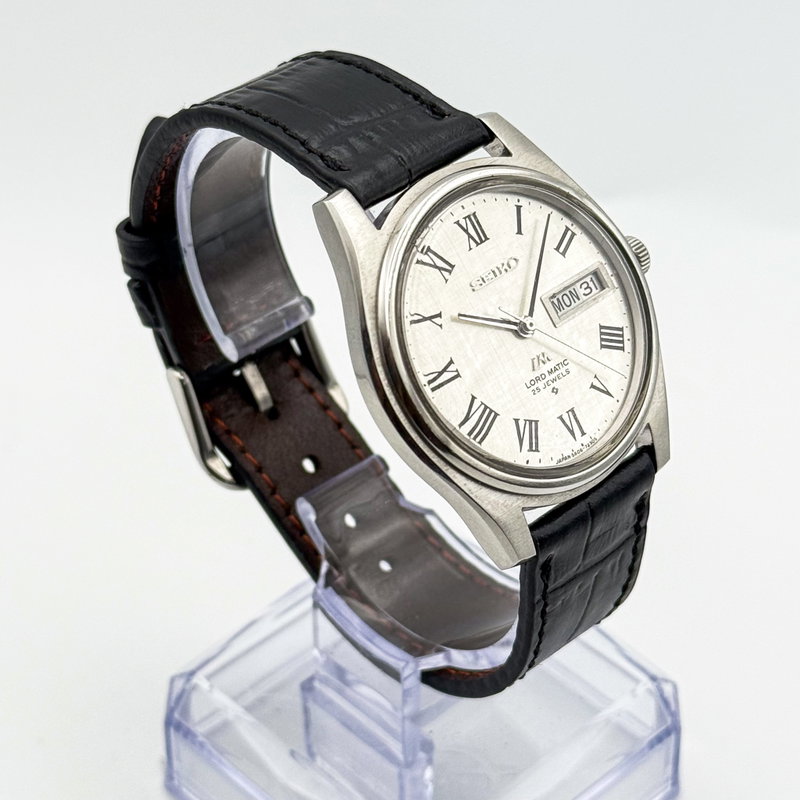 Seiko Seiko - Lord Matic 月影 (Tsuki Kage) – Moon Shadow - No Reserve Price - 5606-7030 - Men - 1969 vintage watch - image 5