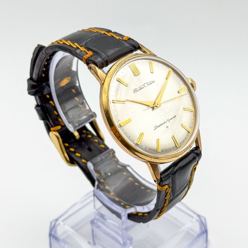 Seiko Seiko - Crown 玉座 (Gyokuza) – Throne - No reserve price - J15003E - Men - 1963 vintage watch - image 4