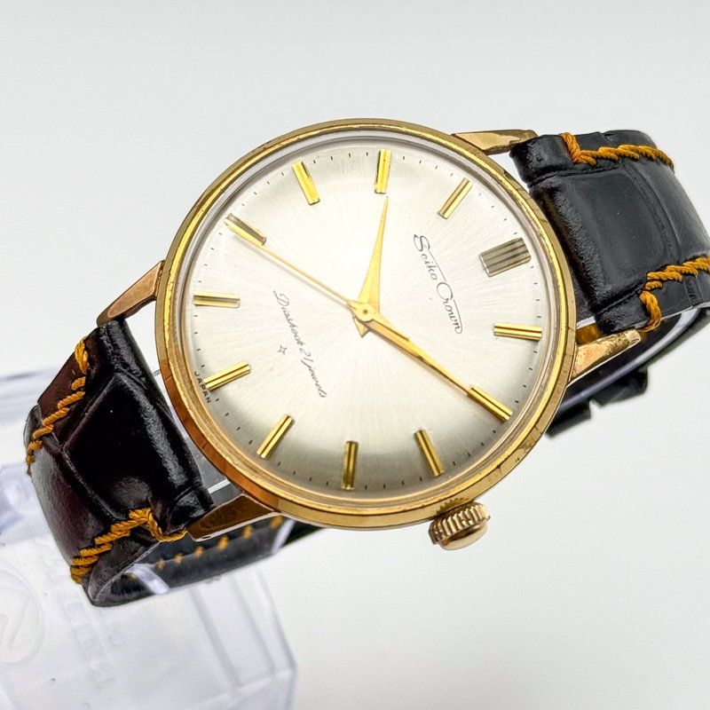 Seiko Seiko - Crown 玉座 (Gyokuza) – Throne - No reserve price - J15003E - Men - 1963 vintage watch - image 8