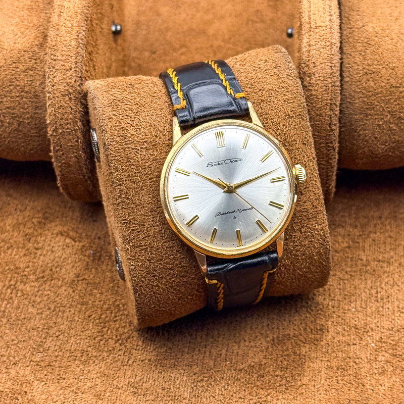 Seiko Seiko - Crown 玉座 (Gyokuza) – Throne - No reserve price - J15003E - Men - 1963 vintage watch - image 12