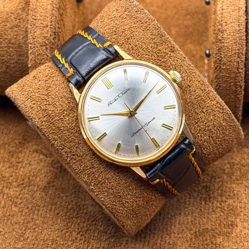Seiko Seiko - Crown 玉座 (Gyokuza) – Throne - No reserve price - J15003E - Men - 1963 vintage watch - image 13