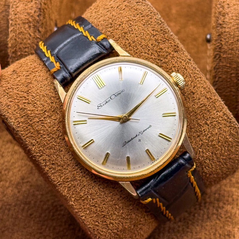 Seiko Seiko - Crown 玉座 (Gyokuza) – Throne - No reserve price - J15003E - Men - 1963 vintage watch - image 16