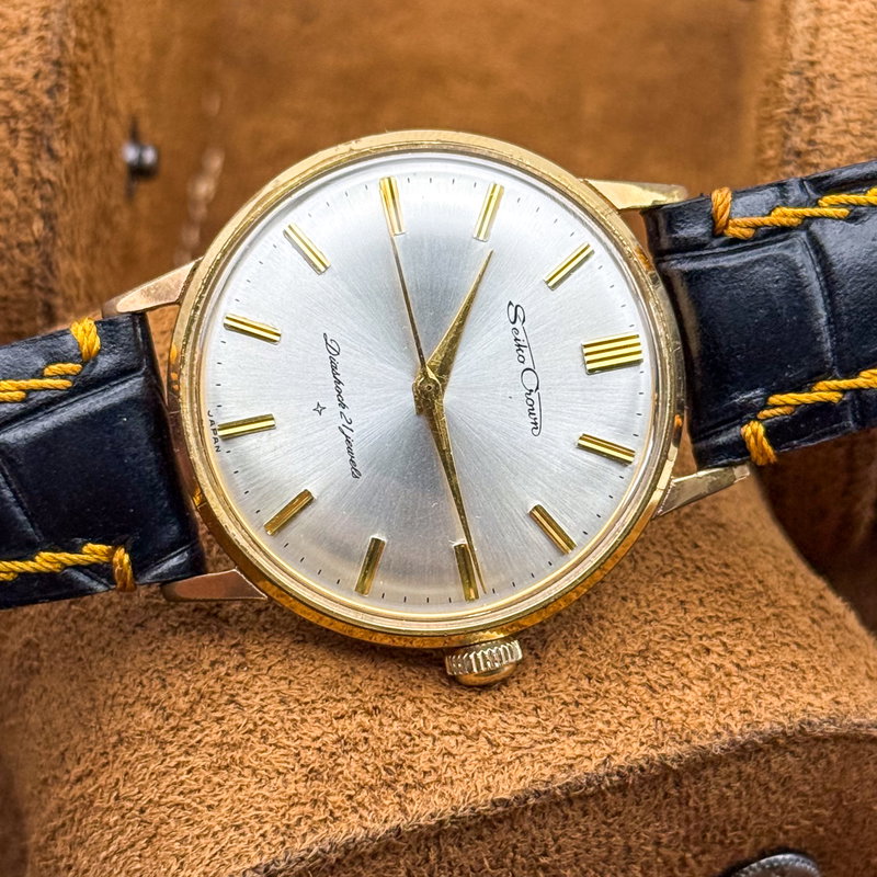 Seiko Seiko - Crown 玉座 (Gyokuza) – Throne - No reserve price - J15003E - Men - 1963 vintage watch - image 21