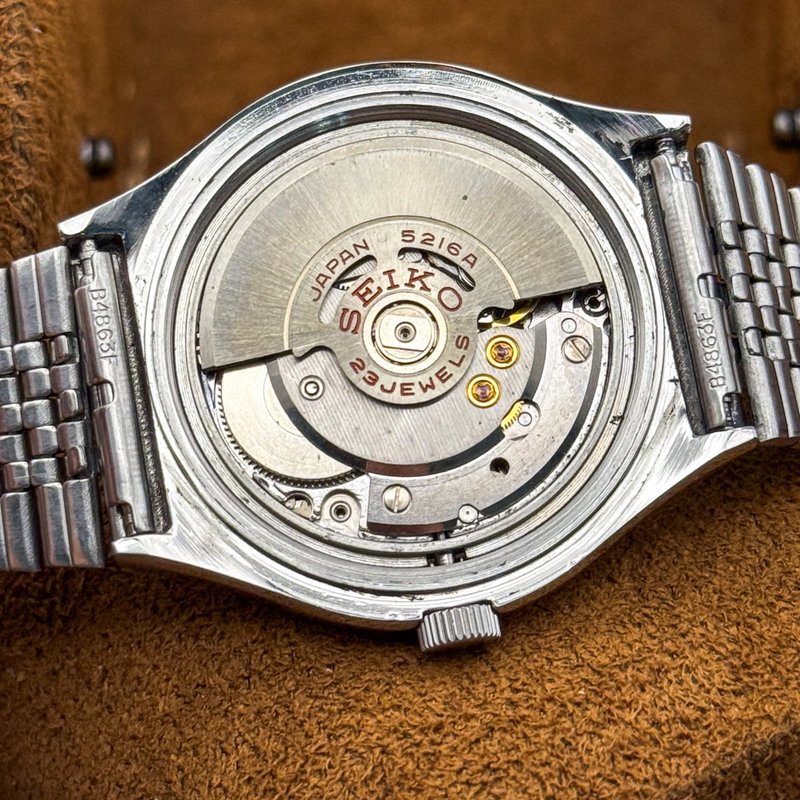Seiko Seiko - Lord Matic Special "Gradient Amber Sunburst" 皇霊 (Kōrei) – Imperial Spirit - 5216-7040 - Men - 1975 vintage watch - image 27