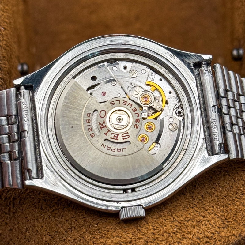 Seiko Seiko - Lord Matic Special "Gradient Amber Sunburst" 皇霊 (Kōrei) – Imperial Spirit - 5216-7040 - Men - 1975 vintage watch - image 28