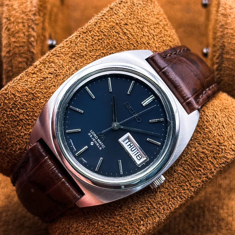 Seiko Seiko - Lord Matic 映影 (Eiei) – Reflected Shadow - No reserve price - 5606-7140 - Men - 1970 vintage watch - image 9