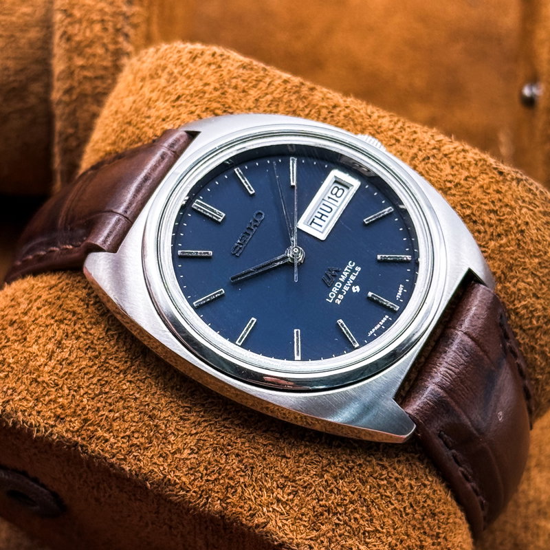 Seiko Seiko - Lord Matic 映影 (Eiei) – Reflected Shadow - No reserve price - 5606-7140 - Men - 1970 vintage watch - image 11