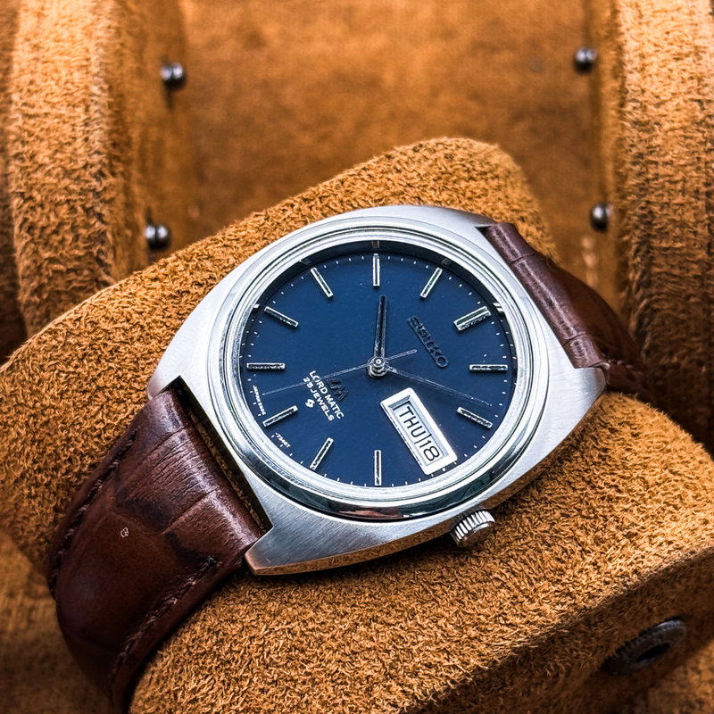 Seiko Seiko - Lord Matic 映影 (Eiei) – Reflected Shadow - No reserve price - 5606-7140 - Men - 1970 vintage watch - image 12