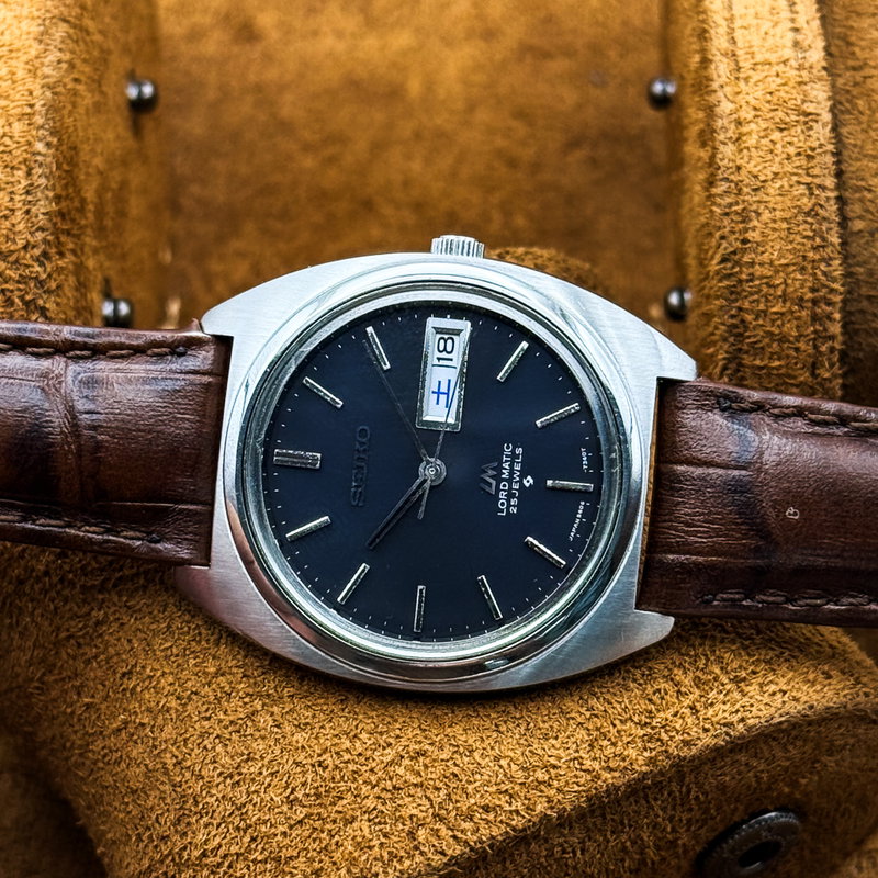 Seiko Seiko - Lord Matic 映影 (Eiei) – Reflected Shadow - No reserve price - 5606-7140 - Men - 1970 vintage watch - image 14