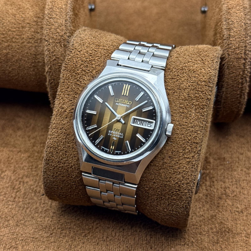 Seiko Seiko - LM Special "Tiger Eye" 無響 (Mukyō) – No Echo - No reserve price - 5216-6040 - Men - 1973 vintage watch - image 8