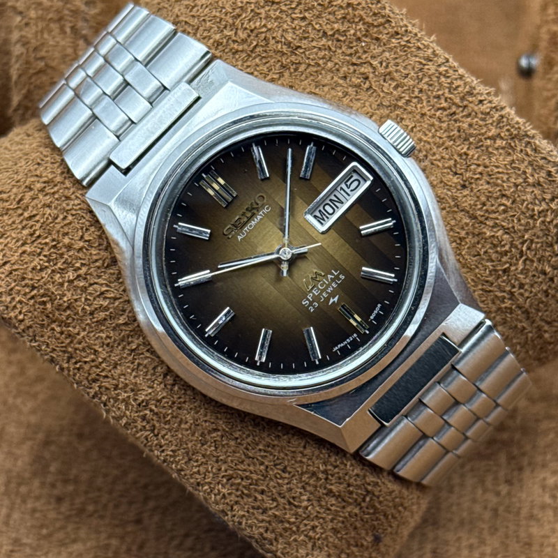Seiko Seiko - LM Special "Tiger Eye" 無響 (Mukyō) – No Echo - No reserve price - 5216-6040 - Men - 1973 vintage watch - image 9