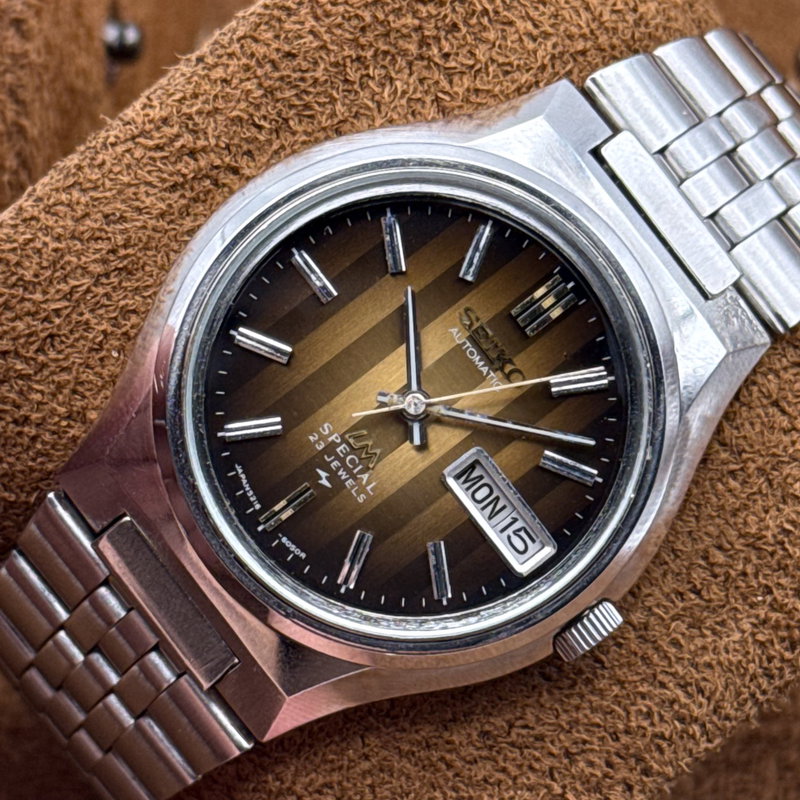 Seiko Seiko - LM Special "Tiger Eye" 無響 (Mukyō) – No Echo - No reserve price - 5216-6040 - Men - 1973 vintage watch - image 10