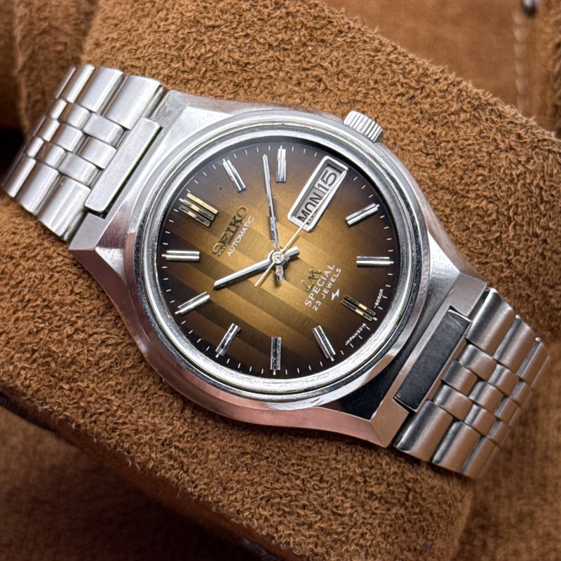 Seiko Seiko - LM Special "Tiger Eye" 無響 (Mukyō) – No Echo - No reserve price - 5216-6040 - Men - 1973 vintage watch - image 12