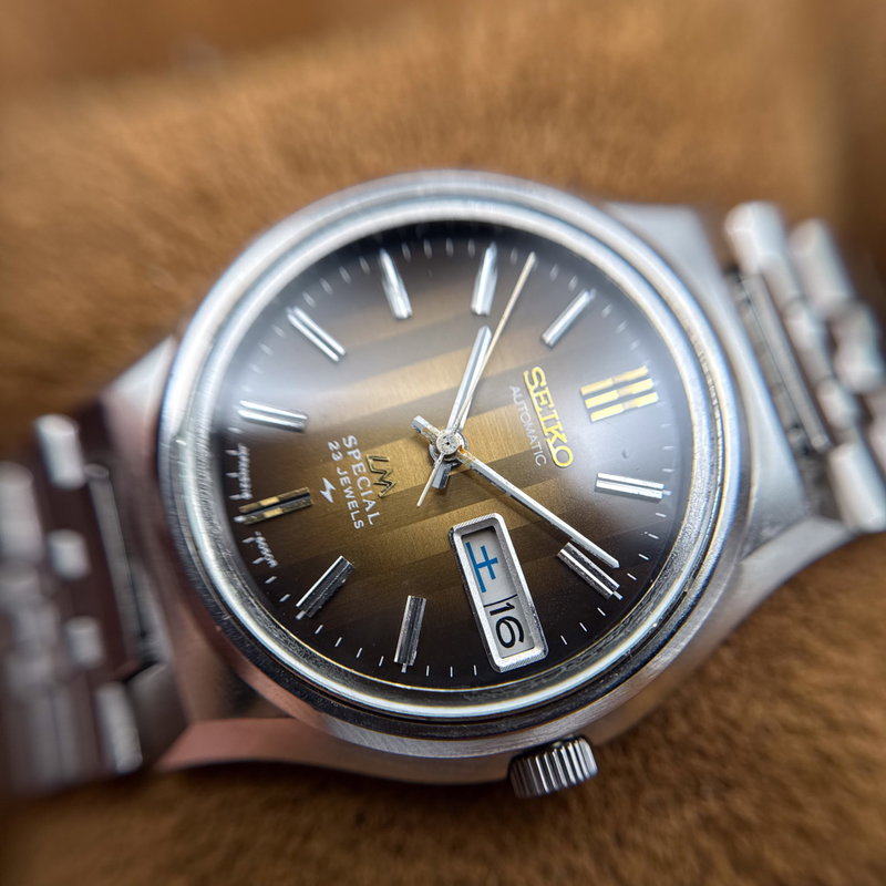 Seiko Seiko - LM Special "Tiger Eye" 無響 (Mukyō) – No Echo - No reserve price - 5216-6040 - Men - 1973 vintage watch - image 13