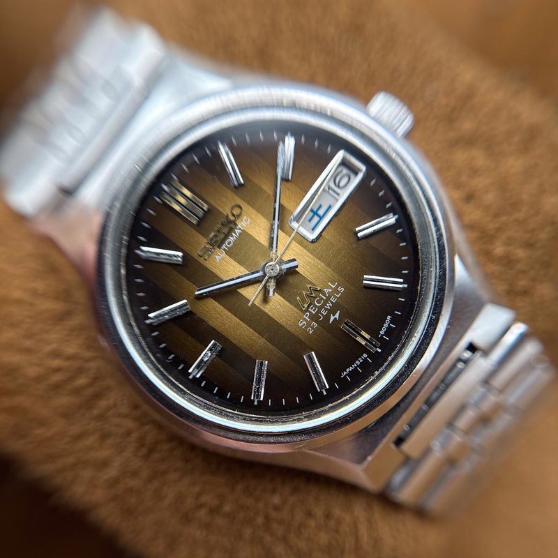Seiko Seiko - LM Special "Tiger Eye" 無響 (Mukyō) – No Echo - No reserve price - 5216-6040 - Men - 1973 vintage watch - image 16