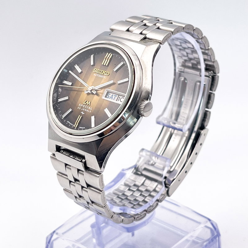 Seiko Seiko - LM Special "Tiger Eye" 無響 (Mukyō) – No Echo - No reserve price - 5216-6040 - Men - 1973 vintage watch - image 4