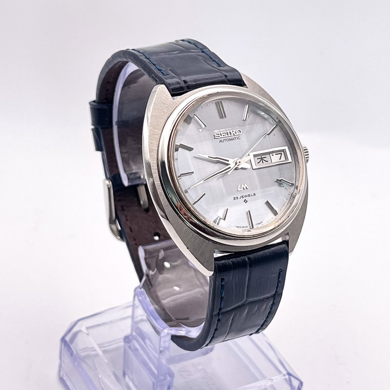 Seiko Seiko - Lord Matic [Near-Mint] 銀輝 (Ginki) – Silver Radiance - Ingen mindstepris - 5606-7150 - Men - 1971 vintage watch - image 4