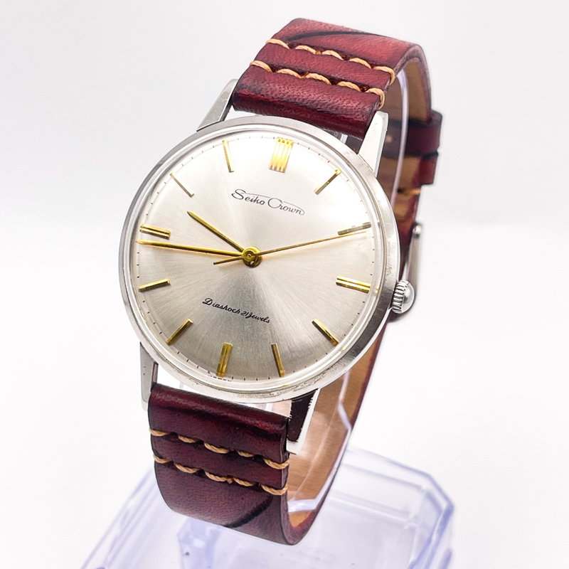 Seiko Seiko - Crown [Near-Mint] 尊光 (Sonkō) – Light of Honor - No reserve price - 15002 - Men - 1960 vintage watch - image 2