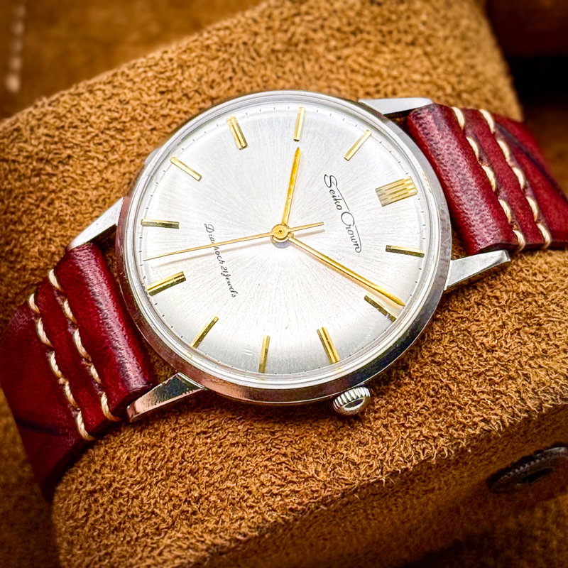Seiko Seiko - Crown [Near-Mint] 尊光 (Sonkō) – Light of Honor - No reserve price - 15002 - Men - 1960 vintage watch - image 1