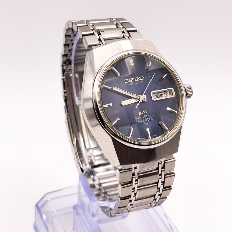 Seiko Seiko - Lord Matic Special "Deep Blue Sunburst" 尊影 (Son’ei) – Revered Shadow - No reserve price - 5216-7090 - Men - 1974 vintage watch - image 5