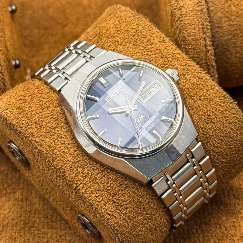 Seiko Seiko - Lord Matic Special "Deep Blue Sunburst" 尊影 (Son’ei) – Revered Shadow - No reserve price - 5216-7090 - Men - 1974 vintage watch - image 21